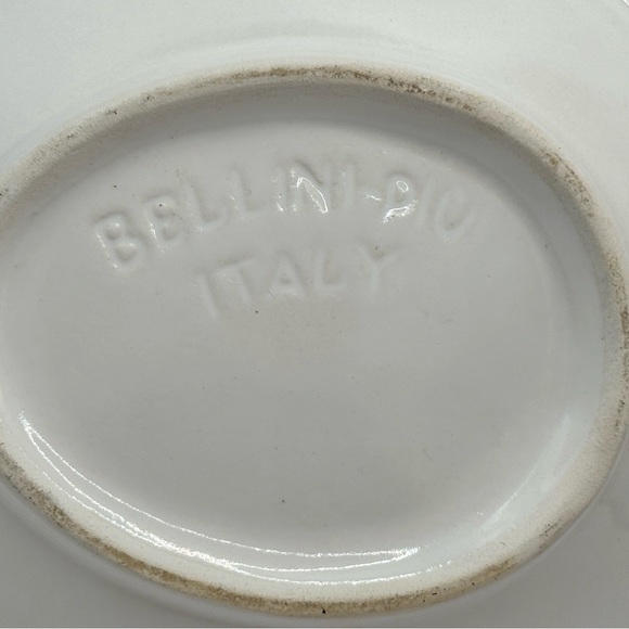 Fish Plate 7.5” Multi-Color Serving Platter Italy Made Pottery Pink Blue Coral - Picture 3 of 3